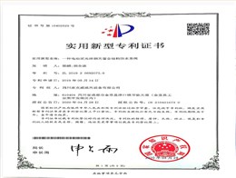 結(jié)構(gòu)防水技術(shù)實(shí)用新型專利證書(shū)