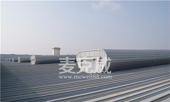 帶氣樓鋼結構廠房