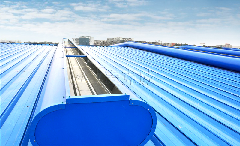 萬都（北京）汽車底盤系統2#廠房鋼結構維護屋頂氣樓工程