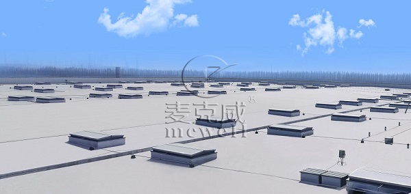 特斯拉三角形上開式電動(dòng)排煙天窗