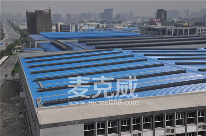 圓拱型采光天窗,開敞式通風天窗