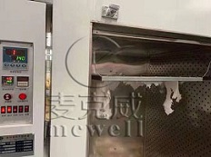 140℃，10分鐘，大面積破洞